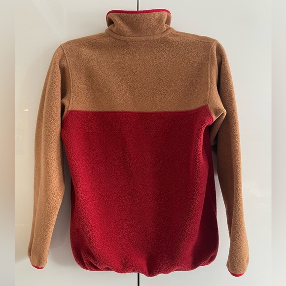 Women’s XS Patagonia Brown and Red Synchilla Sweater - Picture 2 of 3